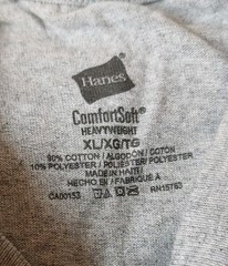 Hanes Men’s Comfort Soft Heavyweight Pocket T-Shirt Tee Sz XL Lot of 6 NEW