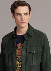 BEST SELLING New Men’s Green Suede Shirt 100% Soft Lambskin Style Slim Fit Shirt