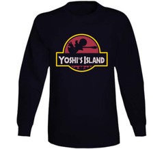 Yoshis Island Jurassic Retro Video Game T Shirt