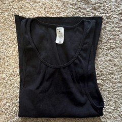 Ekovision Black Sleeveless Cotton Men’s T-Shirt Round Neck Size 2xl