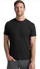 Men’s T-Shirt Short Sleeve Casual Solid Color Crew Neck Slim T-Shirt 100% Cotton