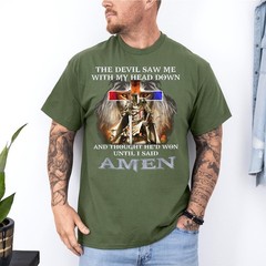 The Devil Saw Me With My Head Down Thought He Won Unisex T-Shirt