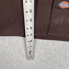 Vintage NWT Dickies Work Shirt Mens Medium Brown Button Up Deadstock NWT 90s USA