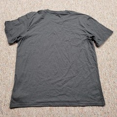 PrAna Shirt Mens XL Grey Pullover Cotton Graphic Logo Casual Outdoors