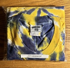 Vintage Lee Tie Dye LS Large T-Shirt Graphic Print Gates Chili Tennis Spartans