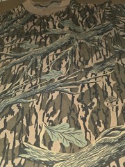 Vintage Mossy Oak Camo Single Stitch Pocket Tee T Shirt Men’s Made In The USA