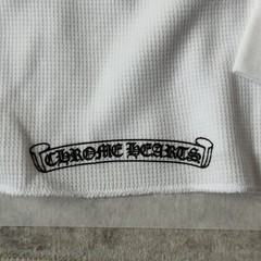Chrome Hearts Vine Dagger Thermal Long Sleeve White *BRAND NEW*