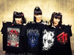 BABYMETAL Tri Icon Shirt Tee T-Shirt Size XL Japan Big Fox Festival 2017 Tour