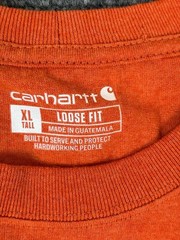 Carhartt Loose Fit Heavyweight Long-Sleeve Logo Sleeve Graphic Size XLT TK0231-M