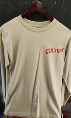 MIGOS CULTURE TAN LONG SLEEVE SHIRT