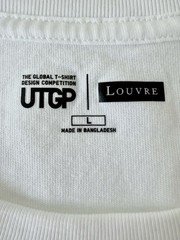 Uniqlo UTGP Louvre Museum Dog Art Graphic Tee White Size L | Paws of the Louvre