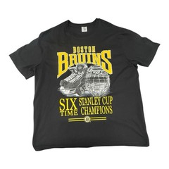 OVO X NHL Boston Bruins Six Time Stanley Cup Champions Black XL T-Shirt Hockey