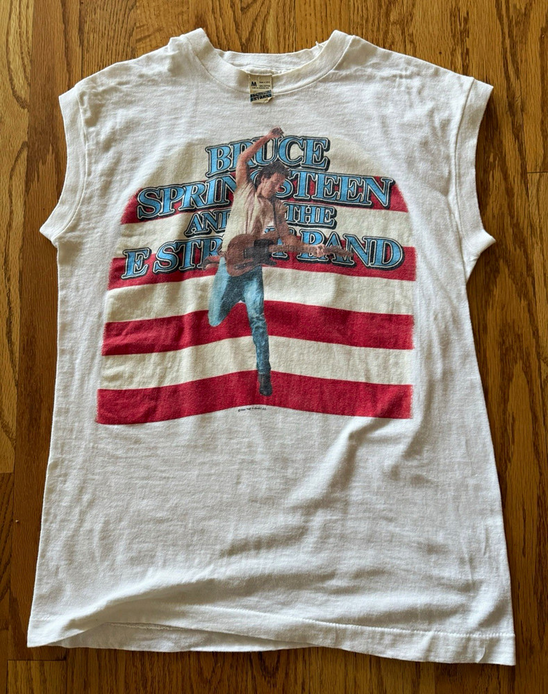Screen Stars Bruce Springsteen Born in the USA Tour 84-85 Vintage M