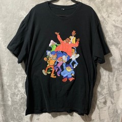 Fat Albert and the Cosby Kids Graphic T-Shirt Mens Black Short Sleeve Retro XXL