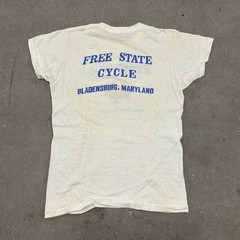 Vintage 50s RARE Triumph Motorcycles T Shirt Mens M White Graphic Short Sleeve