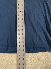 American Eagle Super Soft Long Sleeve T Shirt Mens MT Medium Tall Blue Crew Neck