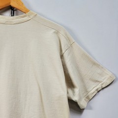 Vintage 80s Native Americans on Buffalo Beige Tshirt Fruit of the Loom Size XL