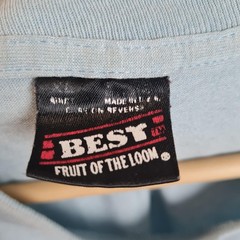 Vintage Burlington Times Shirt Mens Large Vermont Fruit Of The Loom 90s USA
