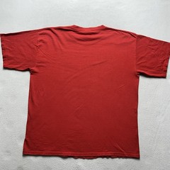 Vintage Excommunicated Church of Global Warming Funny Graphic Tee XL Red