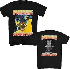 Goofy Movie Powerline Stand Out Tour Mens T-Shirt Twoside PP2200