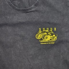 RHUDE Rasor Road T-Shirt Men’s L Short Sleeve Rare Graphic Streetwear Black USA