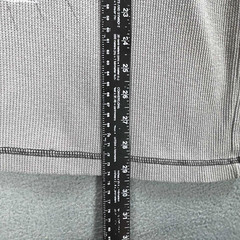 Vintage No Boundaries Thermal Waffle Knit T Shirt Men’s 2XL Gray Long Sleeve