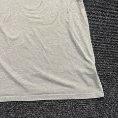 The North Face Mens XL Gray Tri-Color Stripe Graphic Logo Short Sleeve T-Shirt