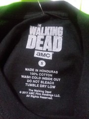 NEW Walking Dead Comics Season Poster NEGAN Figure Lucille Shirt Size Varies I6