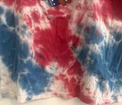 Buc-ee’s 4th July Shirt Mens XL Tie Dye Red White Blue Get It Poppin Bucees Used