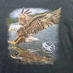Eagle T Shirt Vintage Y2K men XL Lost Creek Outfitters Heavy Cotton *Mark