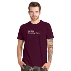 New Mens Printed T Shirts Short Sleeve Crew Neck 100% Cotton Tees Casual Top