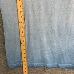 NEW Silver Jeans co Mens Blue Heathered Brand Logo T Shirt SZ M
