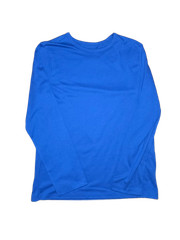 Royal Blue Long Sleeve Kid Tough Tee XXL