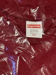 Supreme Rolf Tee All Cotton T-Shirt in Cardinal SS24 Men’s Size 2XL Muppets NWT