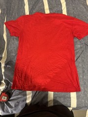 Men’s Red Muerte Hustle Daily Short Sleeve T-shirt 2XL Black Widow Spider Web