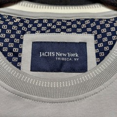 Jachs New York Men’s Tri-Blend Soft Shirt Size Large Grey Machine Washable