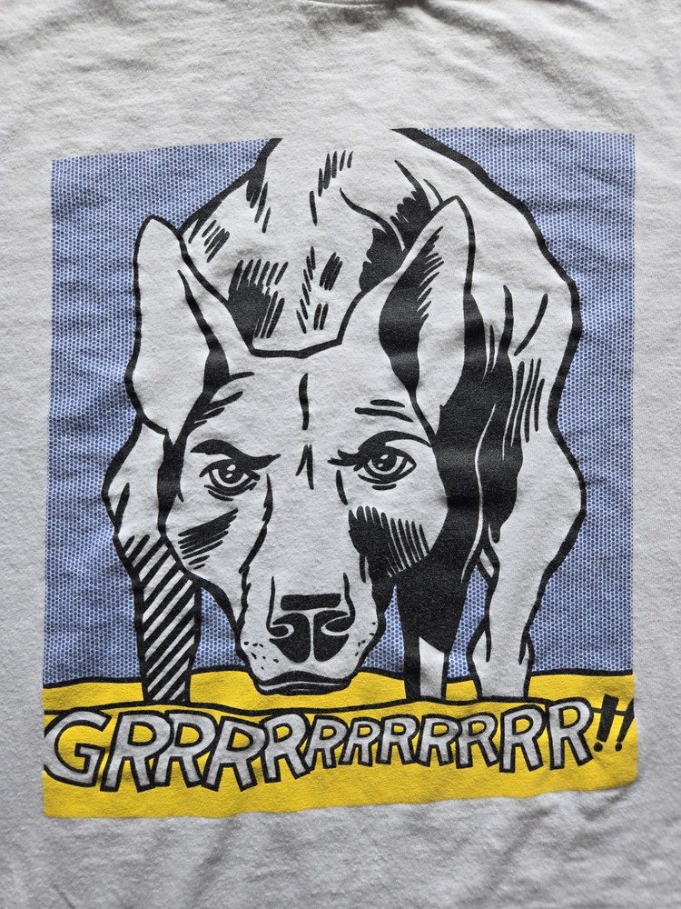 Guggenheim Museum Roy Lichtenstein 1965 Exhibition GRRRRRRRRRRR!! T-Shirt Size S