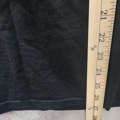 Moist Warren James LLC Beard Silhouette Graphic Tee Black Size Large 100% Cotton
