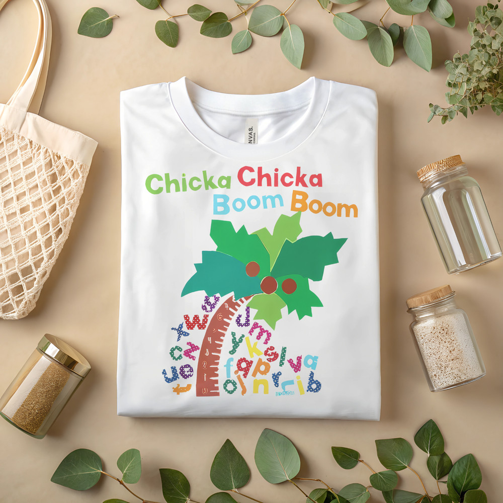 Chicka Chicka Boom Boom Shirt – Cute Alphabet Tree Teacher T-Shirt A458