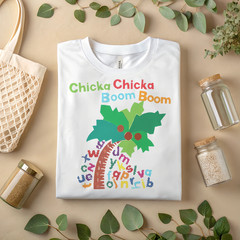 Chicka Chicka Boom Boom Shirt – Cute Alphabet Tree Teacher T-Shirt A458