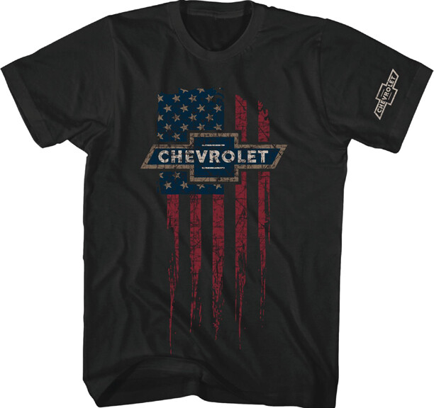 H3 Sportgear Chevy Chevrolet Americana Flag Trucks Cars T Shirt TS23895CVY