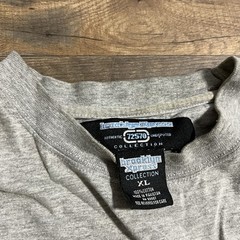 VTG Brooklyn Express Bklyn Xpress T-Shirt Gray Mens Size XL Spell Out