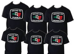 Mexico Mexican t-shirt Country Flag Eagle HECHO EN MEXICO States Pride State MX