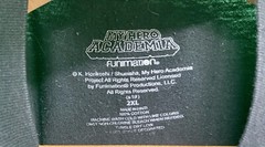 Huge Varied Anime T Shirt Lot Hot Topic My Hero Academia Naruto Black Matter 2XL