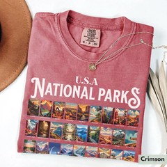 Comfort Colors® National Parks Shirt USA National Park Camping Gift Nature Lover