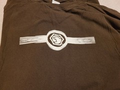 Men’s Brown With Green Long Sleeved T-Shirt Size 3XL Matco Tools