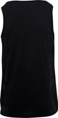 Black Tank Top Sleeveless Muscle Tee Distressed U.S. Flag T-Shirt