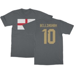 Bellingham 10 Jersey Style – England Soccer Cup Fan Unisex T-Shirt