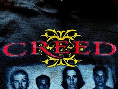Authentic Creed Human Clay Tour 2000 Vintage Band T-Shirt Black Men’s L -Changes