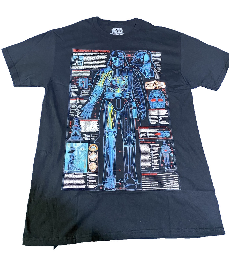 Star Wars Darth Vader Graphics Men’s T-Shirt M Short Sleeve